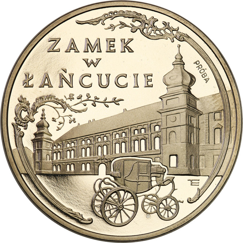 III RP. PRÓBA Nikiel 300 000 złotych 1993 Zamek w Łańcucie